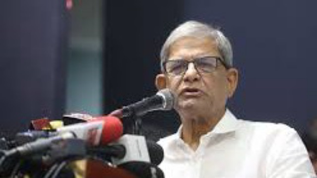 রাজনীতিতে আওয়ামী লীগ থাকবে কিনা তা ঠিক করবে দেশের জনগণ, মির্জা ফখরুল 